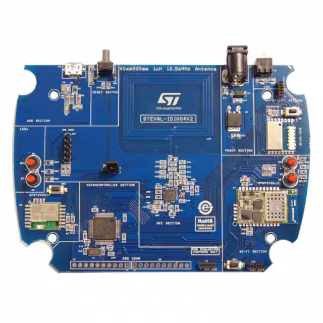 STEVAL-IDI004V2 STMicroelectronics  Cartes de kits d'évaluation et de développement RF